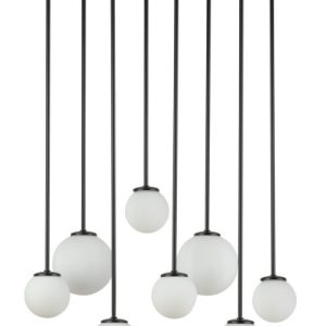 Lampa wisząca czarno-biała Tulia 8xG9x12W wym: 90x56x19 cm Sigma Lighting 836166 Lampa wisząca czarno-biała Tulia 8xG9x12W wym: 90x56x19 cm Sigma Lighting 836166