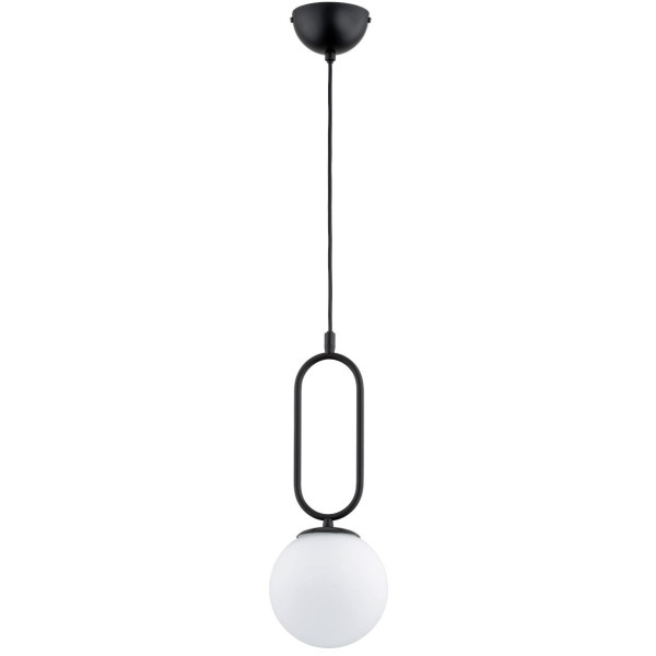 Lampa wisząca czarno-biała VAVIL 1xE14x10W wym: 90x15x15 cm Alfa 836341