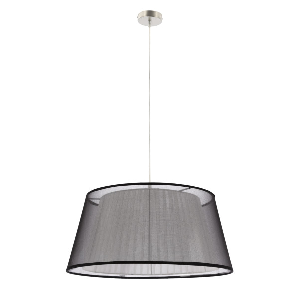 Lampa wisząca czarno-bialy CHARLIE 1xE27x60W wym: 105x45x45 cm Candellux 924124