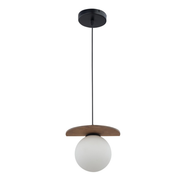 Lampa wisząca czarno-brązowa-biała Mirror 1xG9x12W Sigma Lighting 838000