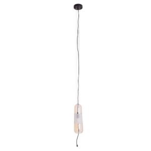Lampa wisząca czarno-bursztynowy MAURI 1xE14x12W wym: 180x12x12 cm Maxlight 846632 Lampa wisząca czarno-bursztynowy MAURI 1xE14x12W wym: 180x12x12 cm Maxlight 846632