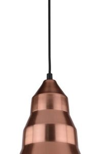 Lampa wisząca czarno-miedziana VESUVIO 1xE27x40W Candellux 924207 Lampa wisząca czarno-miedziana VESUVIO 1xE27x40W Candellux 924207