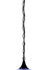 Lampa wisząca czarno-niebieska VASE 1xE27x60W wym: 110x30x30 cm Candellux 923519 Lampa wisząca czarno-niebieska VASE 1xE27x60W wym: 110x30x30 cm Candellux 923519