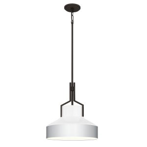 Lampa wisząca czarno-opalowy BRECKEN 2xE27x60W wym: 143,9x37x37 cm Quoizel 837358 Lampa wisząca czarno-opalowy BRECKEN 2xE27x60W wym: 143,9x37x37 cm Quoizel 837358