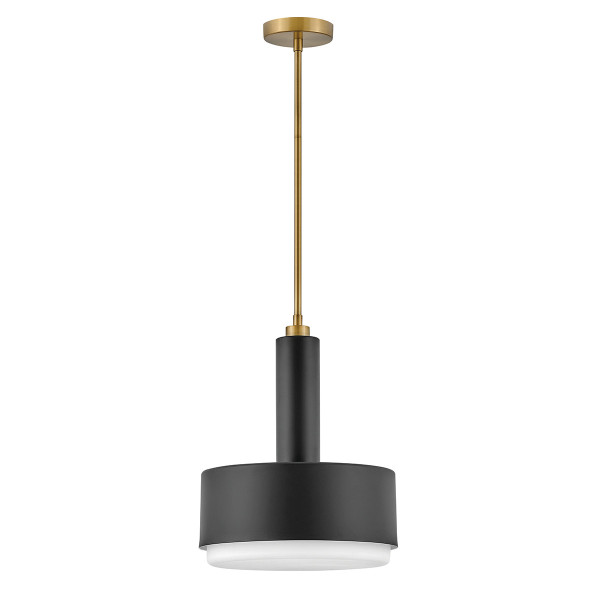 Lampa wisząca czarno-opalowy CEDRIC 2xE27x60W wym: 140,4x33x33 cm Hinkley 837408