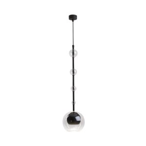 Lampa wisząca czarno-przezroczysta Ros 1xGU10x28W Maytoni 849268 Lampa wisząca czarno-przezroczysta Ros 1xGU10x28W Maytoni 849268