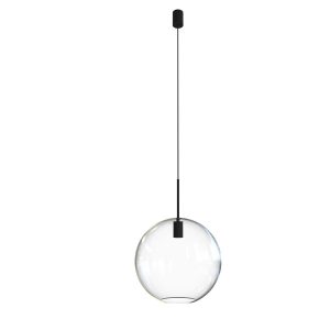 Lampa wisząca czarno-przezroczysta SPHERE 1xE27x40W Nowodvorski 854597 Lampa wisząca czarno-przezroczysta SPHERE 1xE27x40W Nowodvorski 854597