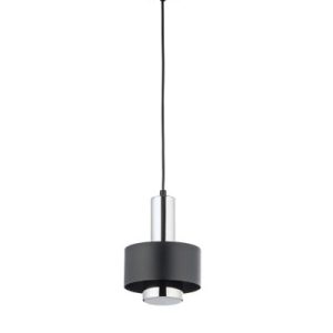 Lampa wisząca czarno-srebrna RIF LUX 1xGX53x12W Sigma Lighting 841937 Lampa wisząca czarno-srebrna RIF LUX 1xGX53x12W Sigma Lighting 841937