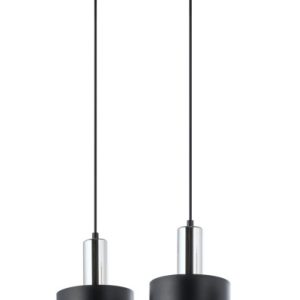 Lampa wisząca czarno-srebrna RIF LUX 2xGX53x12W Sigma Lighting 841972 Lampa wisząca czarno-srebrna RIF LUX 2xGX53x12W Sigma Lighting 841972