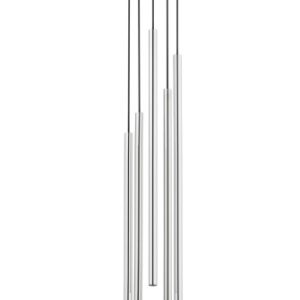 Lampa wisząca czarno-srebrna SOPEL LUX 5xG9x3W Sigma Lighting 837923 Lampa wisząca czarno-srebrna SOPEL LUX 5xG9x3W Sigma Lighting 837923