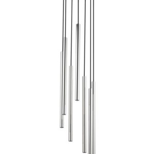 Lampa wisząca czarno-srebrna SOPEL LUX 7xG9x3W Sigma Lighting 837961 Lampa wisząca czarno-srebrna SOPEL LUX 7xG9x3W Sigma Lighting 837961