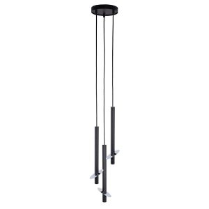 Lampa wisząca czarno-srebrna SOPEL RING 3xG9x3W Sigma Lighting 835874 Lampa wisząca czarno-srebrna SOPEL RING 3xG9x3W Sigma Lighting 835874