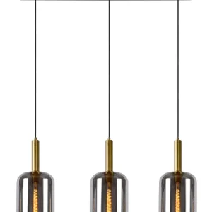 Lampa wisząca czarno-szara JOANET 3xE27x40W wym: 180x110x22 cm Lucide 850363 Lampa wisząca czarno-szara JOANET 3xE27x40W wym: 180x110x22 cm Lucide 850363