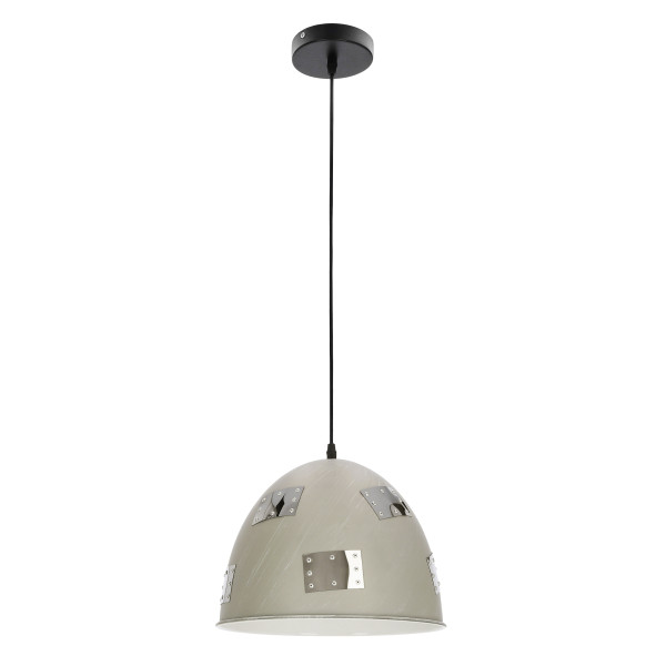 Lampa wisząca czarno-szara PATCH 1xE27x60W wym: 135x30x30 cm Candellux 924066