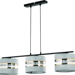 Lampa wisząca czarno-szara Sara 3xE27x15W wym: 80x86x20 cm Sigma Lighting 842004 Lampa wisząca czarno-szara Sara 3xE27x15W wym: 80x86x20 cm Sigma Lighting 842004