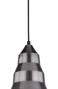 Lampa wisząca czarno-szara VESUVIO 1xE27x40W wym: 130x20x20 cm Candellux 924072 Lampa wisząca czarno-szara VESUVIO 1xE27x40W wym: 130x20x20 cm Candellux 924072