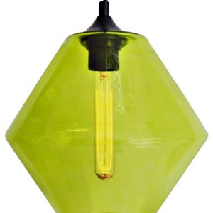 Lampa wisząca czarno-zielona BREMEN 1xE27x60W wym: 110x23x23 cm Candellux 924155 Lampa wisząca czarno-zielona BREMEN 1xE27x60W wym: 110x23x23 cm Candellux 924155