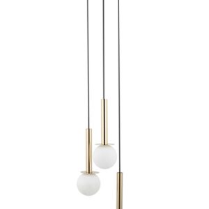 Lampa wisząca czarno-złota-biała DAISY 3xG9x12W Sigma Lighting 837850 Lampa wisząca czarno-złota-biała DAISY 3xG9x12W Sigma Lighting 837850