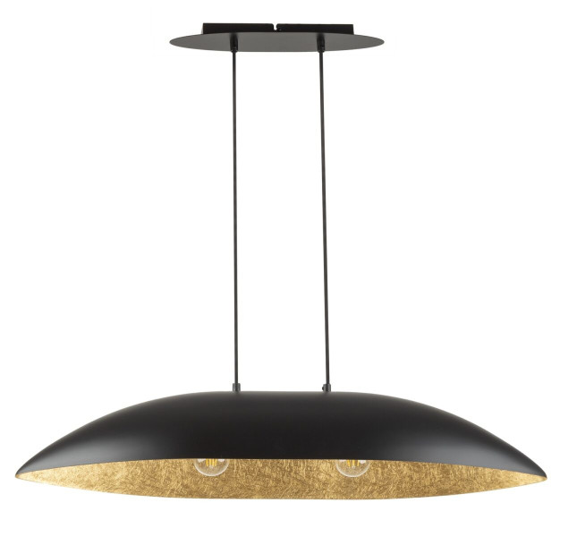 Lampa wisząca czarno-złota Gondola 2xE27x15W Sigma Lighting 837786