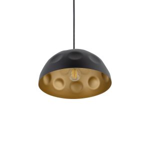 Lampa wisząca czarno-złota HEMISPHERE 1xE27x25W Nowodvorski 852155 Lampa wisząca czarno-złota HEMISPHERE 1xE27x25W Nowodvorski 852155