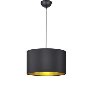 Lampa wisząca czarno-złota HOSTEL 1xE27x60W wym: 150x40x40 cm Trio 856252 Lampa wisząca czarno-złota HOSTEL 1xE27x60W wym: 150x40x40 cm Trio 856252
