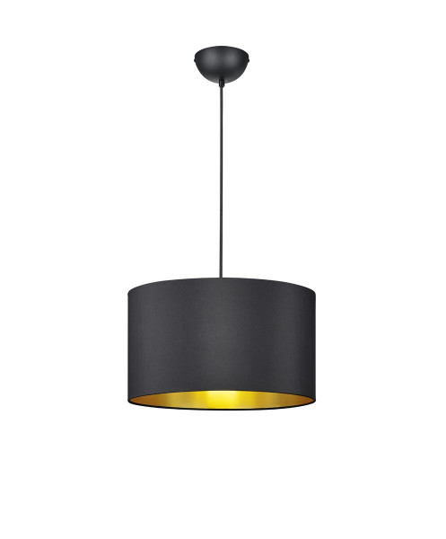 Lampa wisząca czarno-złota HOSTEL 1xE27x60W wym: 150x40x40 cm Trio 856252