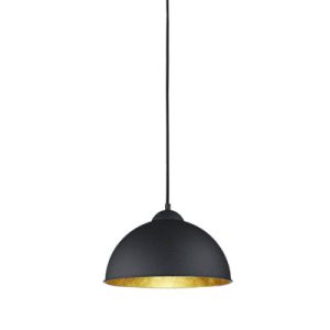 Lampa wisząca czarno-złota JIMMY 1xE27x60W wym: 127x31x31 cm RL 856612 Lampa wisząca czarno-złota JIMMY 1xE27x60W wym: 127x31x31 cm RL 856612
