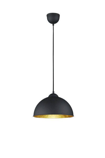 Lampa wisząca czarno-złota JIMMY 1xE27x60W wym: 127x31x31 cm RL 856612