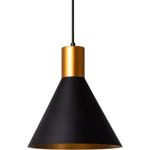 Lampa wisząca czarno-złota Librio 1xE27x40W wym: 150x25x25 cm Abruzzo 852752 Lampa wisząca czarno-złota Librio 1xE27x40W wym: 150x25x25 cm Abruzzo 852752