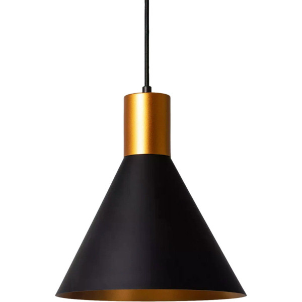 Lampa wisząca czarno-złota Librio 1xE27x40W wym: 150x25x25 cm Abruzzo 852752