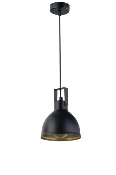 Lampa wisząca czarno-złota Mars 1xE27x15W wym: 90x15x15 cm Sigma Lighting 841853