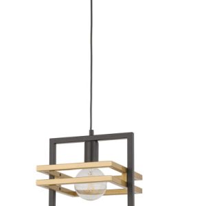 Lampa wisząca czarno-złota Merci 1xE27x15W wym: 90x26x26 cm Sigma Lighting 837925 Lampa wisząca czarno-złota Merci 1xE27x15W wym: 90x26x26 cm Sigma Lighting 837925
