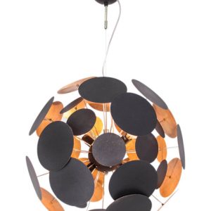 Lampa wisząca czarno-złota Planet 4xE14x40W wym: 170x50x50 cm By Rydens 852783 Lampa wisząca czarno-złota Planet 4xE14x40W wym: 170x50x50 cm By Rydens 852783