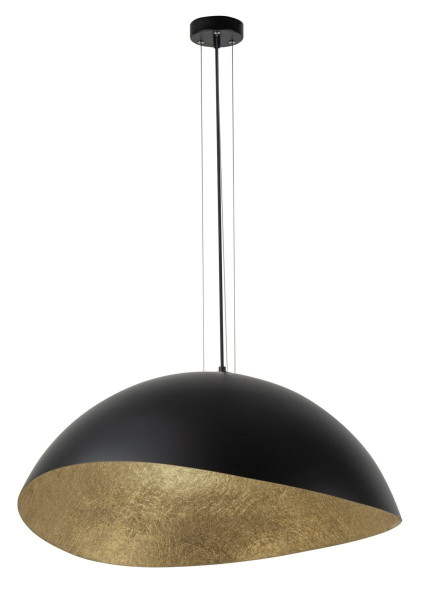 Lampa wisząca czarno-złota Solaris 1xE27x15W Sigma Lighting 841578