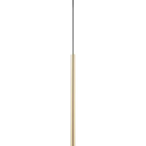 Lampa wisząca czarno-złota SOPEL LUX 1xG9x3W wym: 155x6x6 cm Sigma Lighting 838075 Lampa wisząca czarno-złota SOPEL LUX 1xG9x3W wym: 155x6x6 cm Sigma Lighting 838075