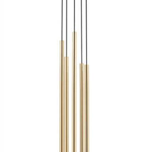 Lampa wisząca czarno-złota SOPEL LUX 5xG9x3W Sigma Lighting 837771 Lampa wisząca czarno-złota SOPEL LUX 5xG9x3W Sigma Lighting 837771