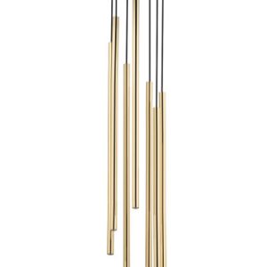 Lampa wisząca czarno-złota SOPEL LUX 7xG9x3W Sigma Lighting 838036 Lampa wisząca czarno-złota SOPEL LUX 7xG9x3W Sigma Lighting 838036