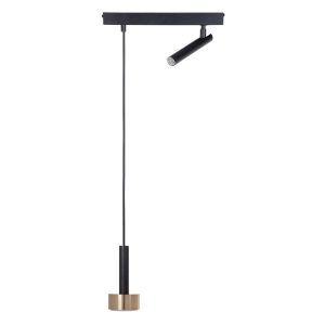 Lampa wisząca czarno-złota STAMP 2xGX53x15W Sigma Lighting 836008