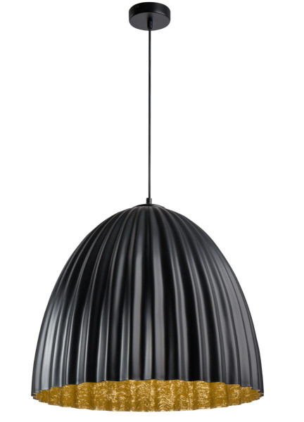 Lampa wisząca czarno-złota Telma 1xE27x15W wym: 116x51x51 cm Sigma Lighting 836881