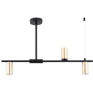 Lampa wisząca czarno-złota URANOS 5xGU10x10W wym: 48x74x10 cm Alfa 836302 Lampa wisząca czarno-złota URANOS 5xGU10x10W wym: 48x74x10 cm Alfa 836302