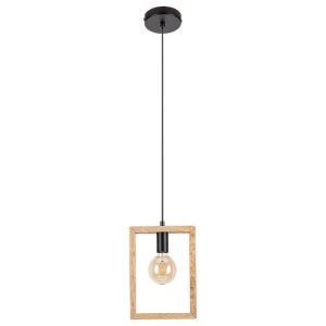 Lampa wisząca czarny buk Indigo 1xE27x40W wym: 130x22x30 cm Rabalux 959598 Lampa wisząca czarny buk Indigo 1xE27x40W wym: 130x22x30 cm Rabalux 959598
