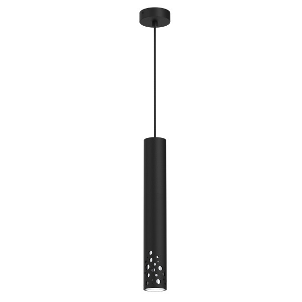Lampa wisząca czarny mat-chromowana Altro Buble 1xGU10x8W Luminex 847328