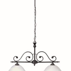 Lampa wisząca czarny mat Dorothea 2xE27x40W Rabalux 854589