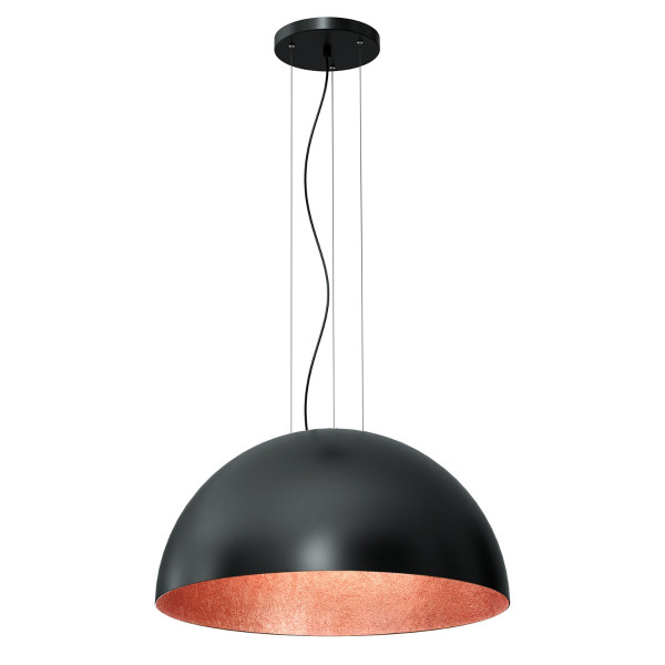 Lampa wisząca czarny mat-miedziana Compo 1xE27x15W Luminex 847512