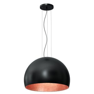 Lampa wisząca czarny mat-miedziana Compo 1xE27x15W Luminex 847545