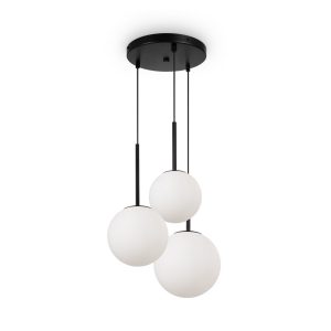 Lampa wisząca czarny matowa-biała BASIC FORM 3xE14x40W Maytoni 852128 Lampa wisząca czarny matowa-biała BASIC FORM 3xE14x40W Maytoni 852128
