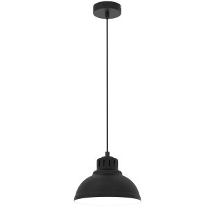 Lampa wisząca czarny matowa-biała Sven 1xE27x15W wym: 110x21x21 cm Luminex 846422 Lampa wisząca czarny matowa-biała Sven 1xE27x15W wym: 110x21x21 cm Luminex 846422