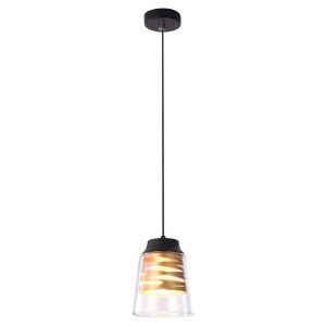 Lampa wisząca czarny matowa-przezroczysta Zenaida 1xE27x40W Rabalux 959153 Lampa wisząca czarny matowa-przezroczysta Zenaida 1xE27x40W Rabalux 959153
