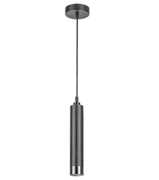 Lampa wisząca czarny matowa-srebrna Zircon 1xGU10x15W Rabalux 959615