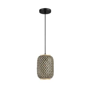 Lampa wisząca czarny matowa-wielokolorowy Adalla 1xE27x40W Rabalux 953249 Lampa wisząca czarny matowa-wielokolorowy Adalla 1xE27x40W Rabalux 953249